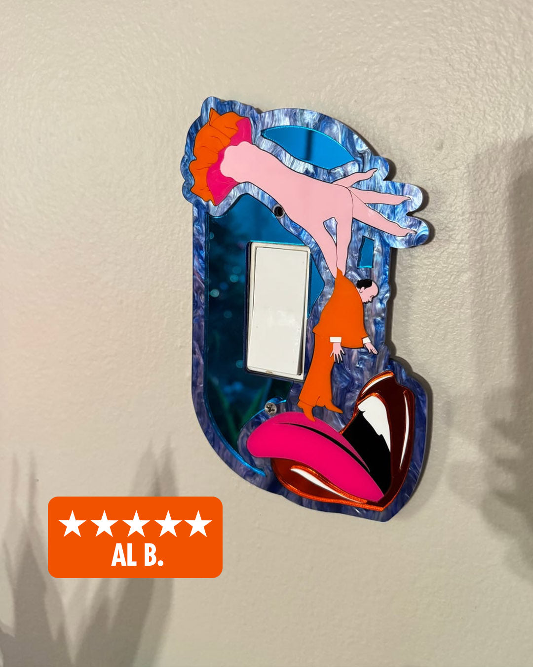 Maneater Light Switch Cover