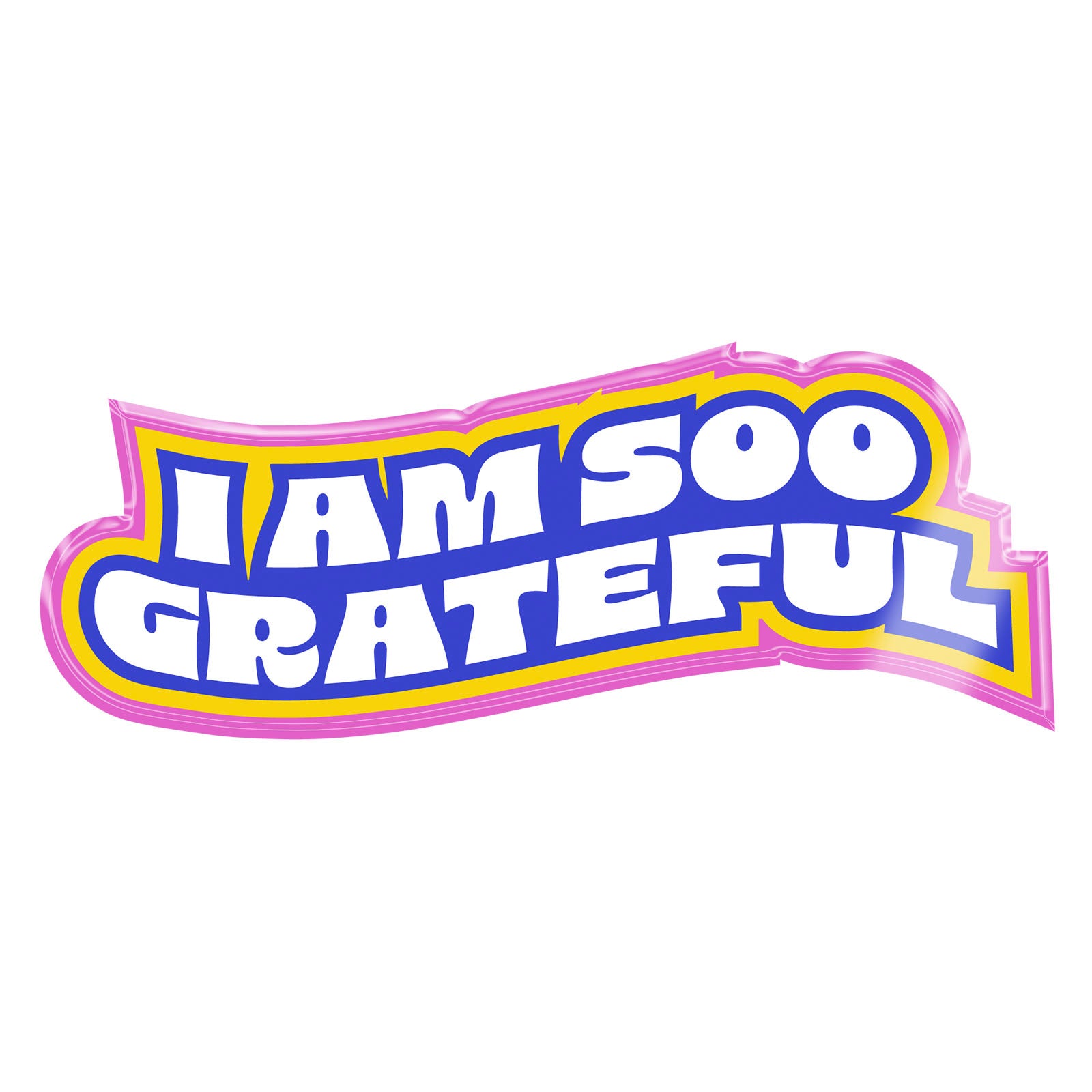 Soo Grateful Vinyl Sticker