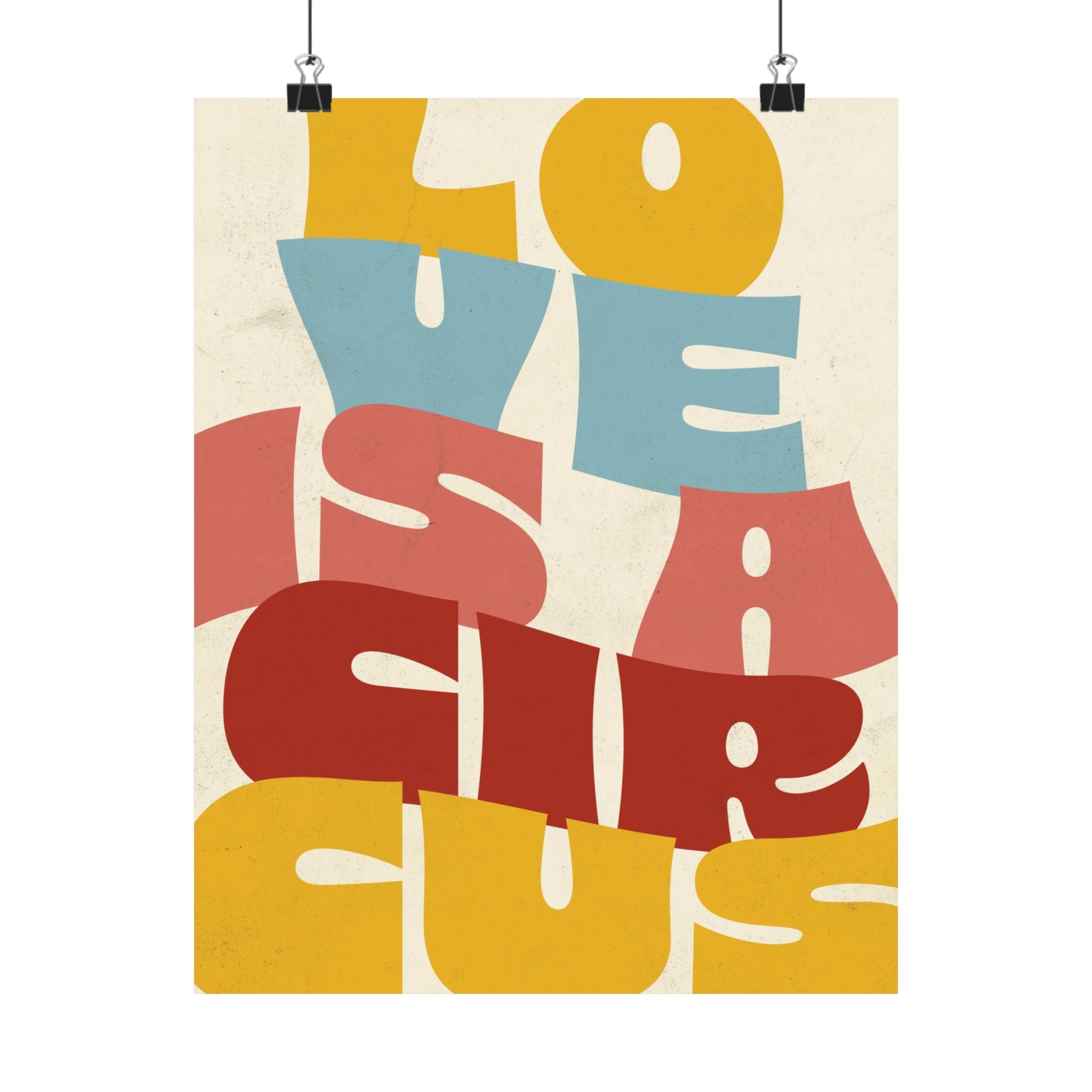 Love is a Circus Maximal Type Poster