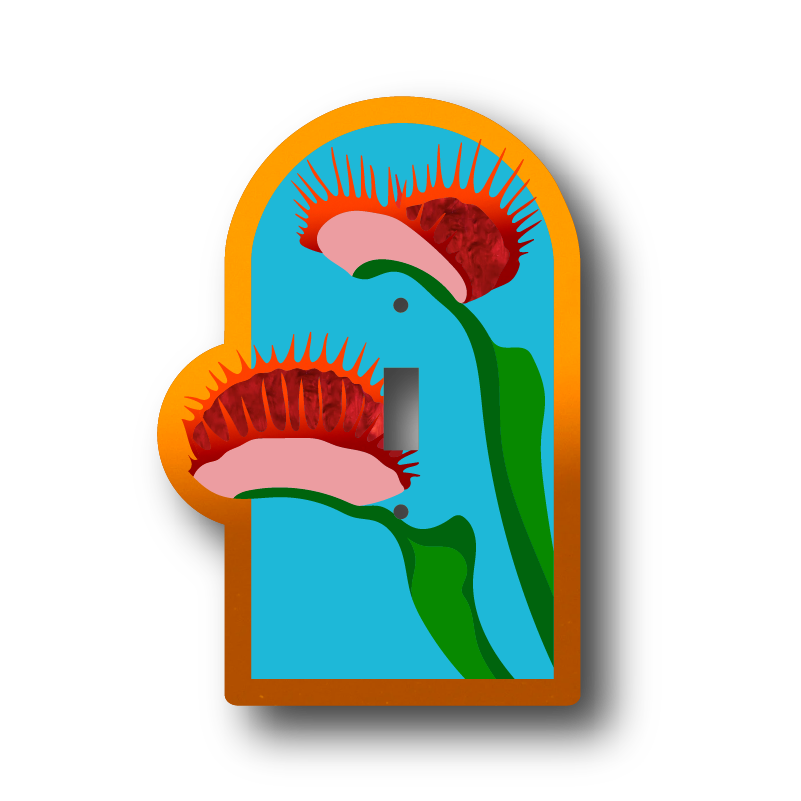 Venus Flytrap Light Switch Cover