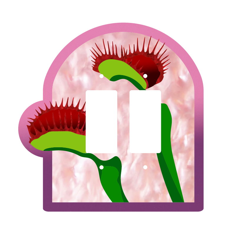 Venus Flytrap Light Switch Cover