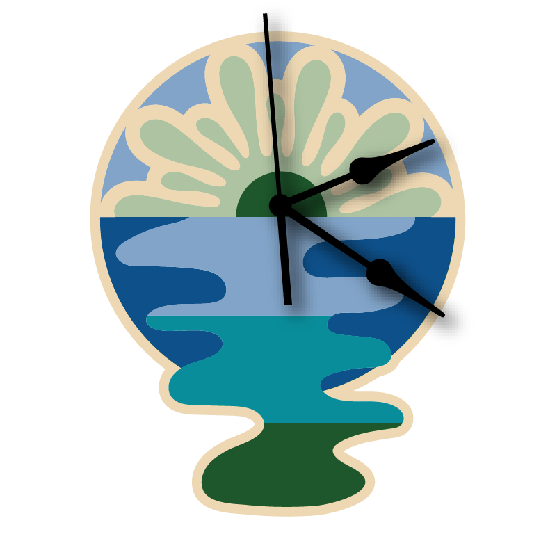 Sunset Wall Clock