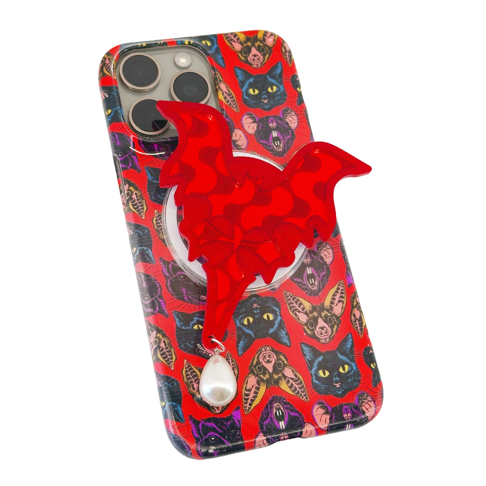 Bat Dagger Phone Charm