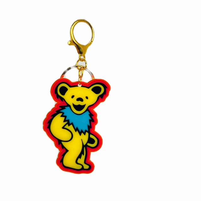 Dancing Bear Bag Charm