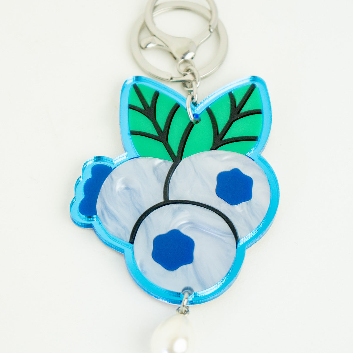 Blueberry Bag Charm