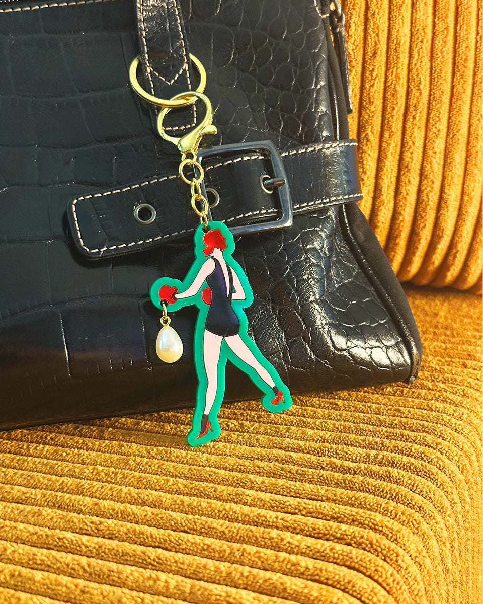 Boxing Lady 2 Bag Charm