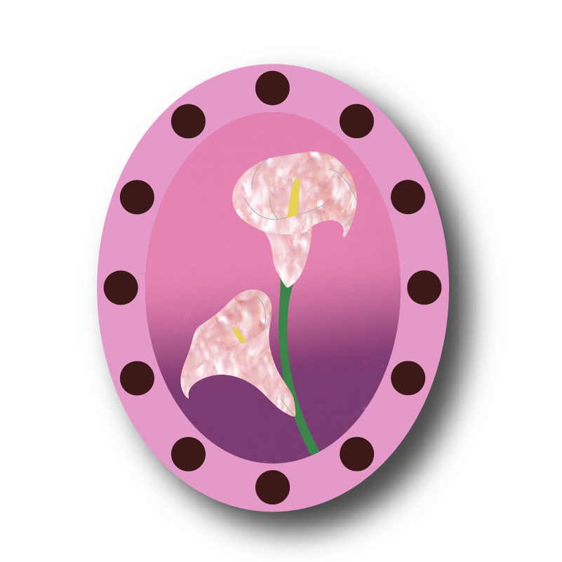 Calla Lily Wall Art and Mirror
