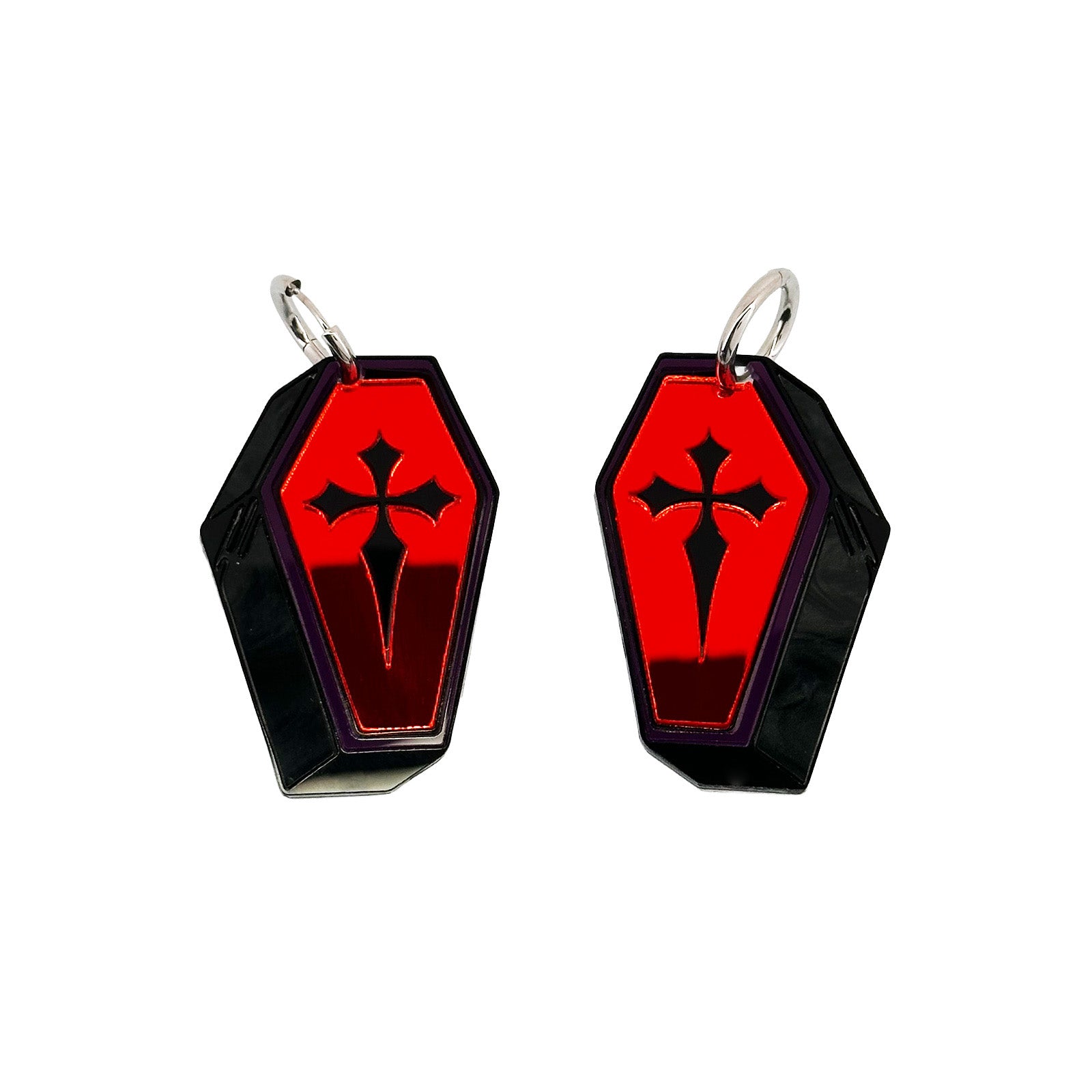 Coffin Earrings