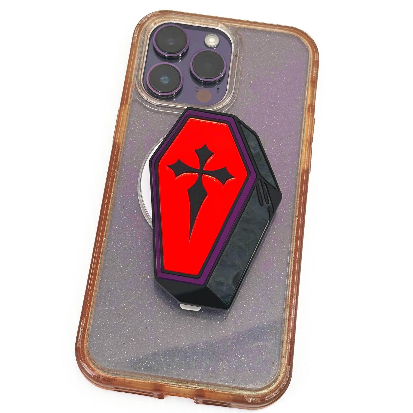 Coffin Phone Charm