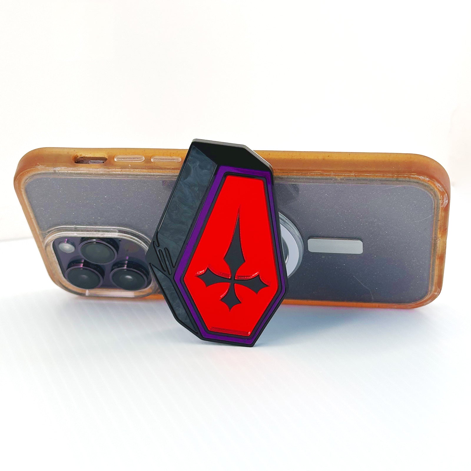Coffin Phone Charm