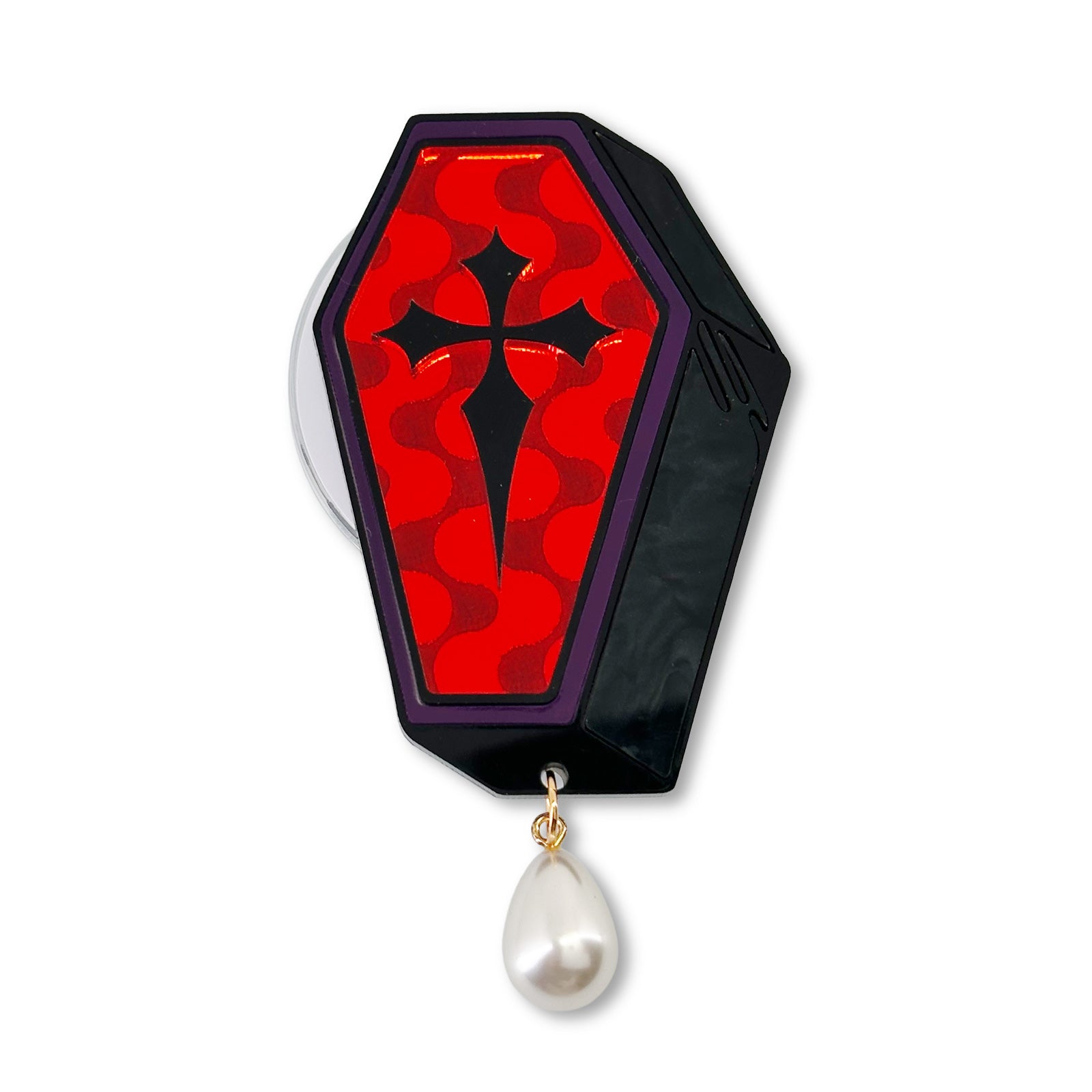 Coffin Phone Charm