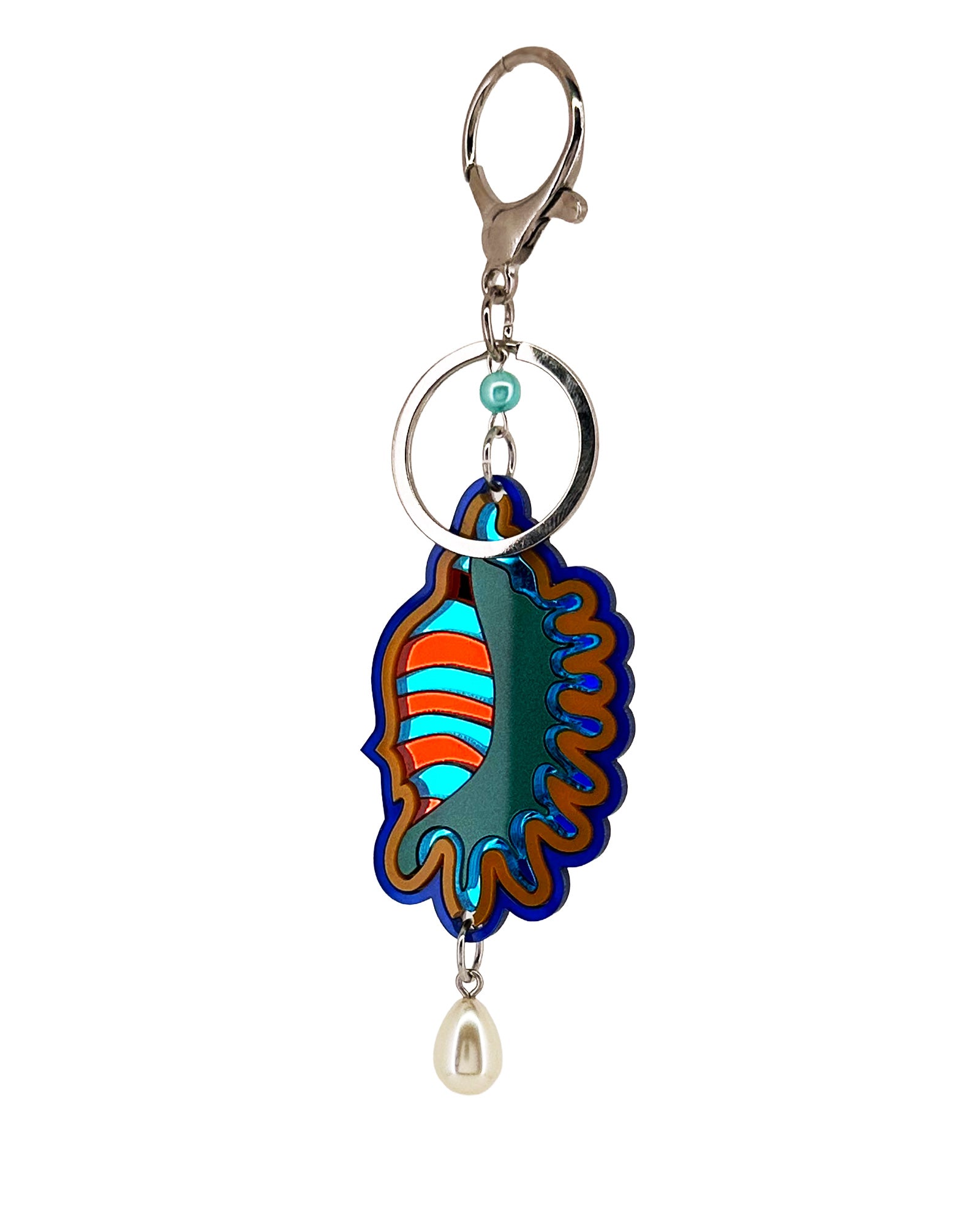 Conch Shell Bag Charm