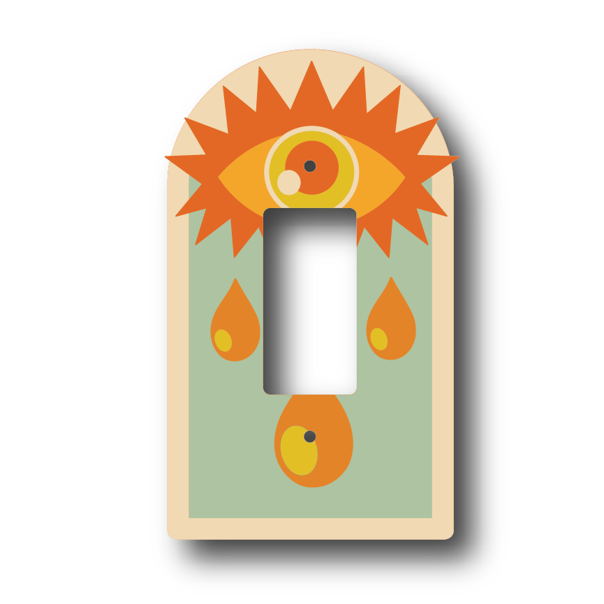 Cry Baby Light Switch Cover
