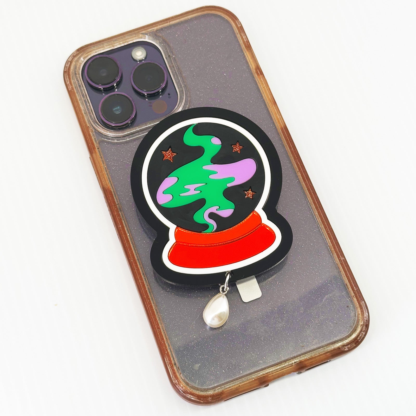 Crystal Ball Phone Charm