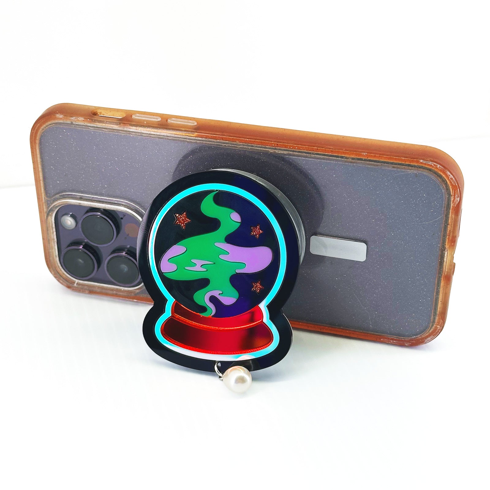 Crystal Ball Phone Charm