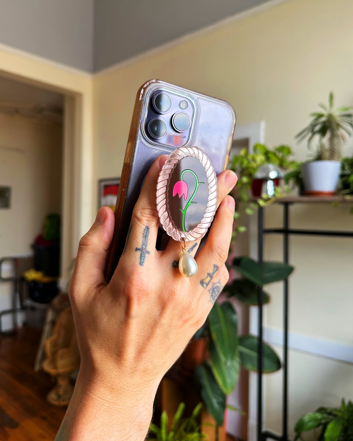Desert Rose MagSafe Phone Charm