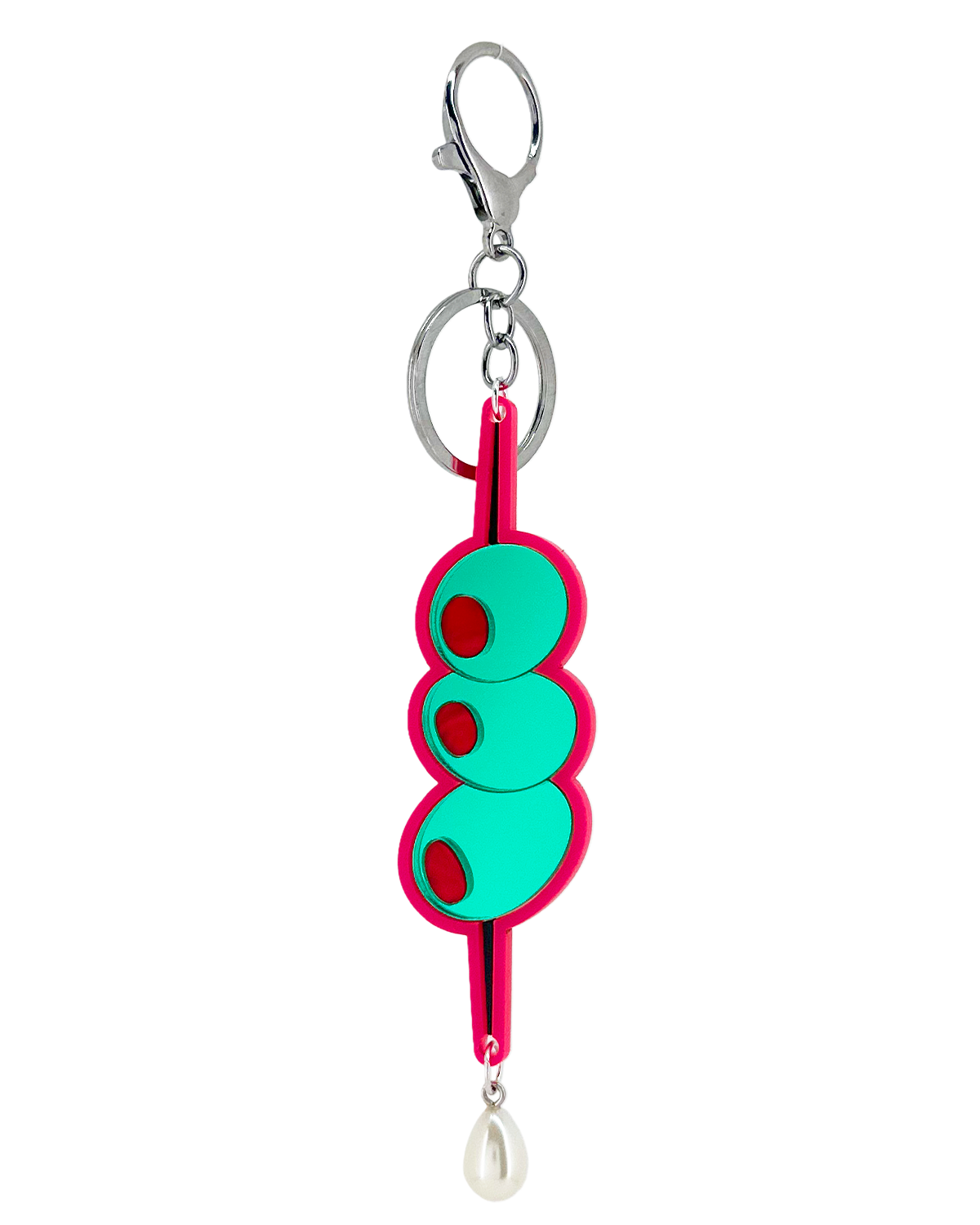 Olive Trio Bag Charm