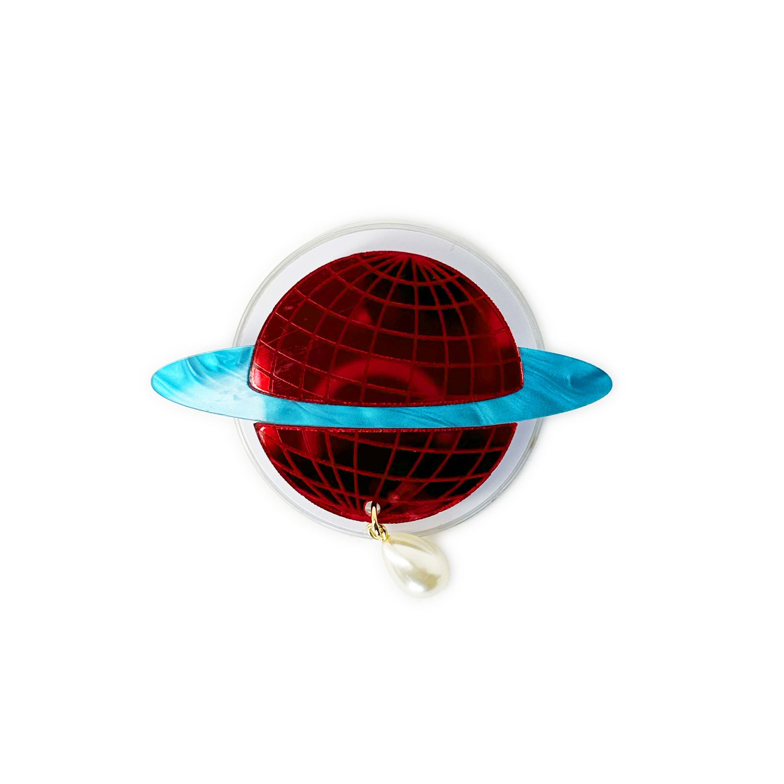 Disco Saturn MagSafe Phone Charm