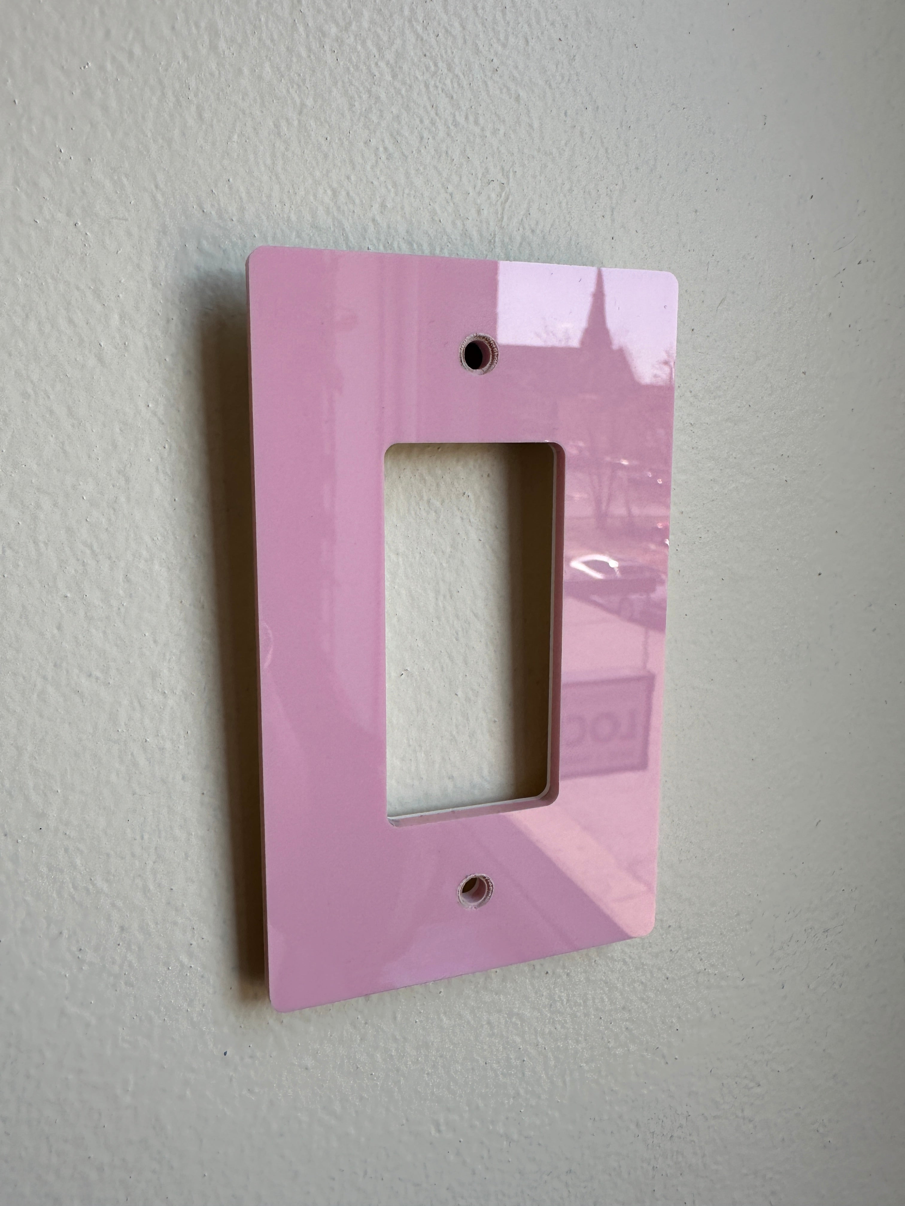 Pastel Pink Light Switch Sample Sale