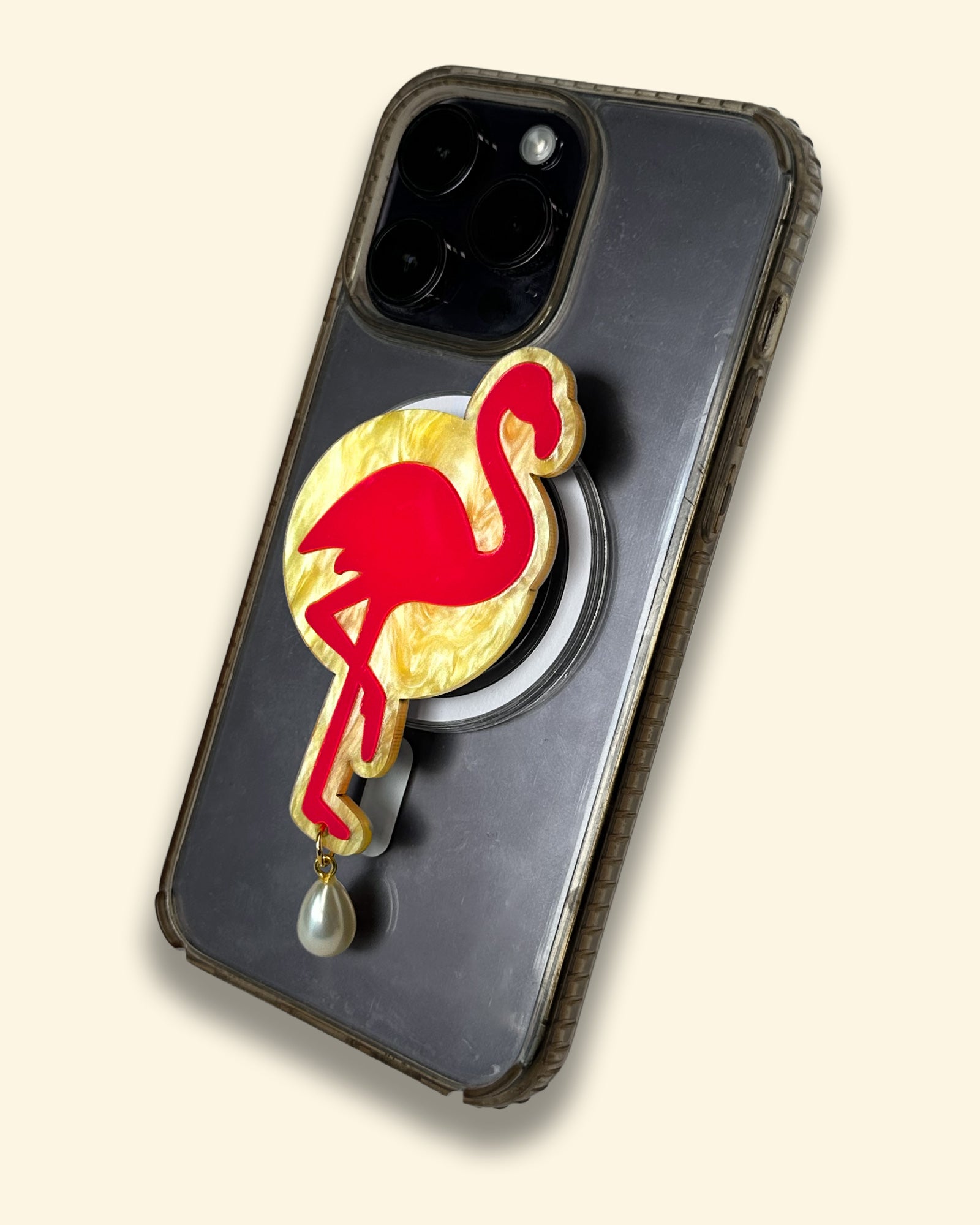 Flamingo MagSafe Phone Charm