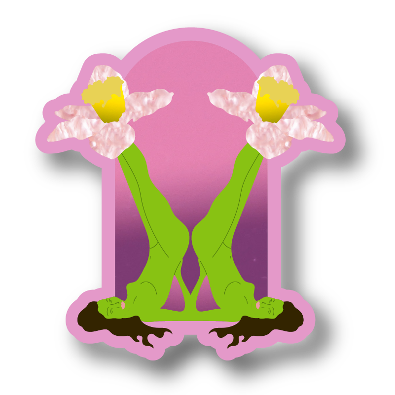 Fleur Femme Wall Art and Mirror