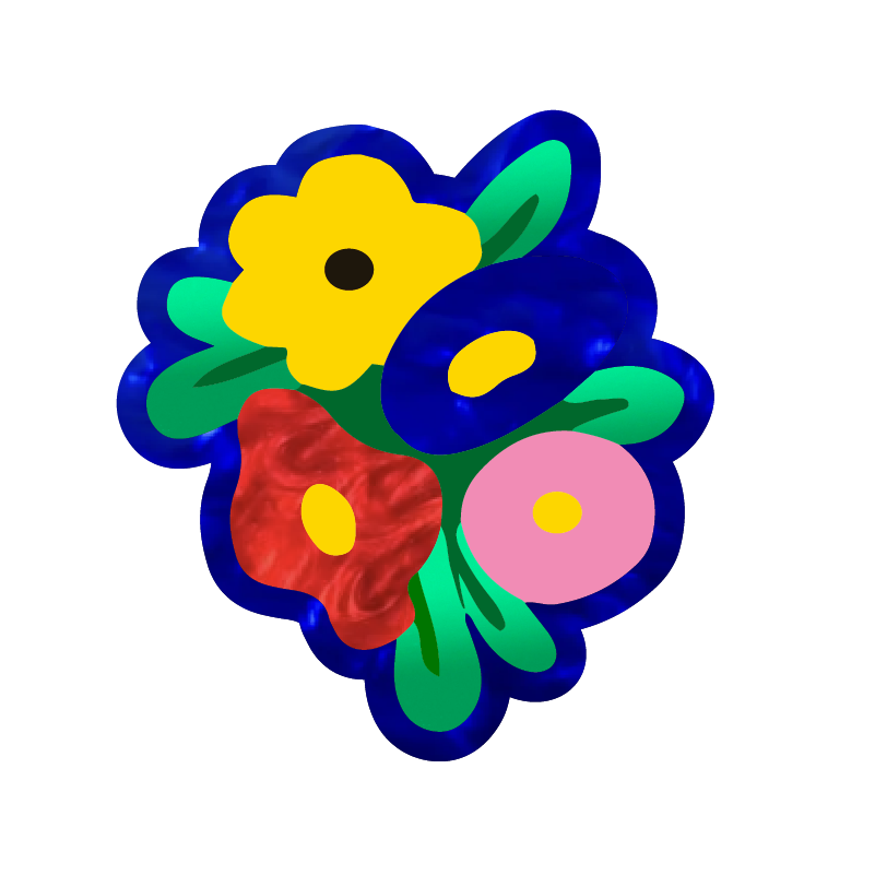 Flower Bouquet Wall Art