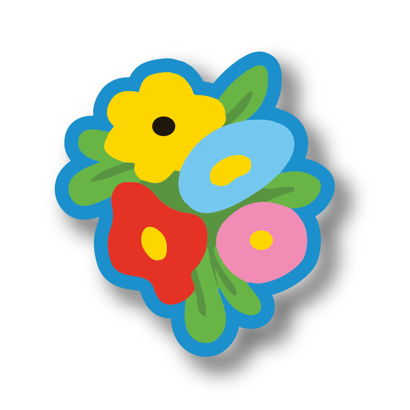 Flower Bouquet Wall Art