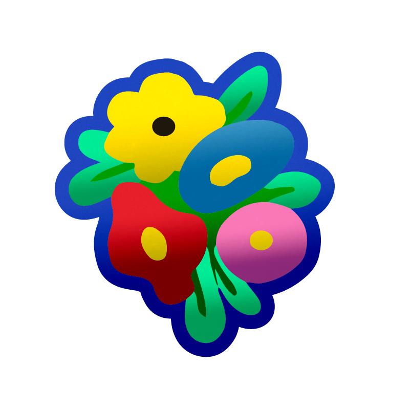 Flower Bouquet Wall Art