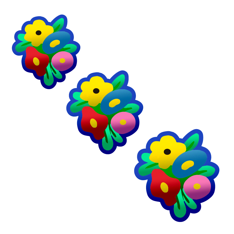 Flower Bouquet Wall Art