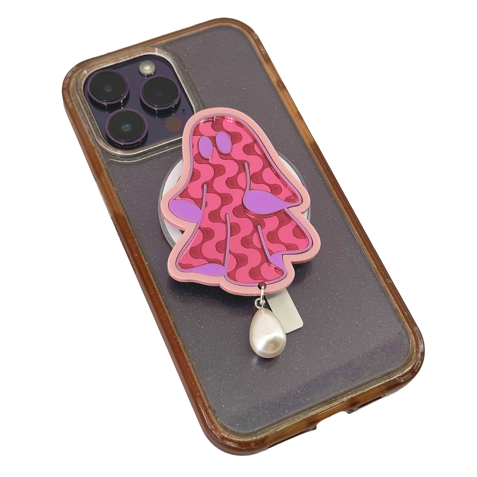 Ghost Phone Charm