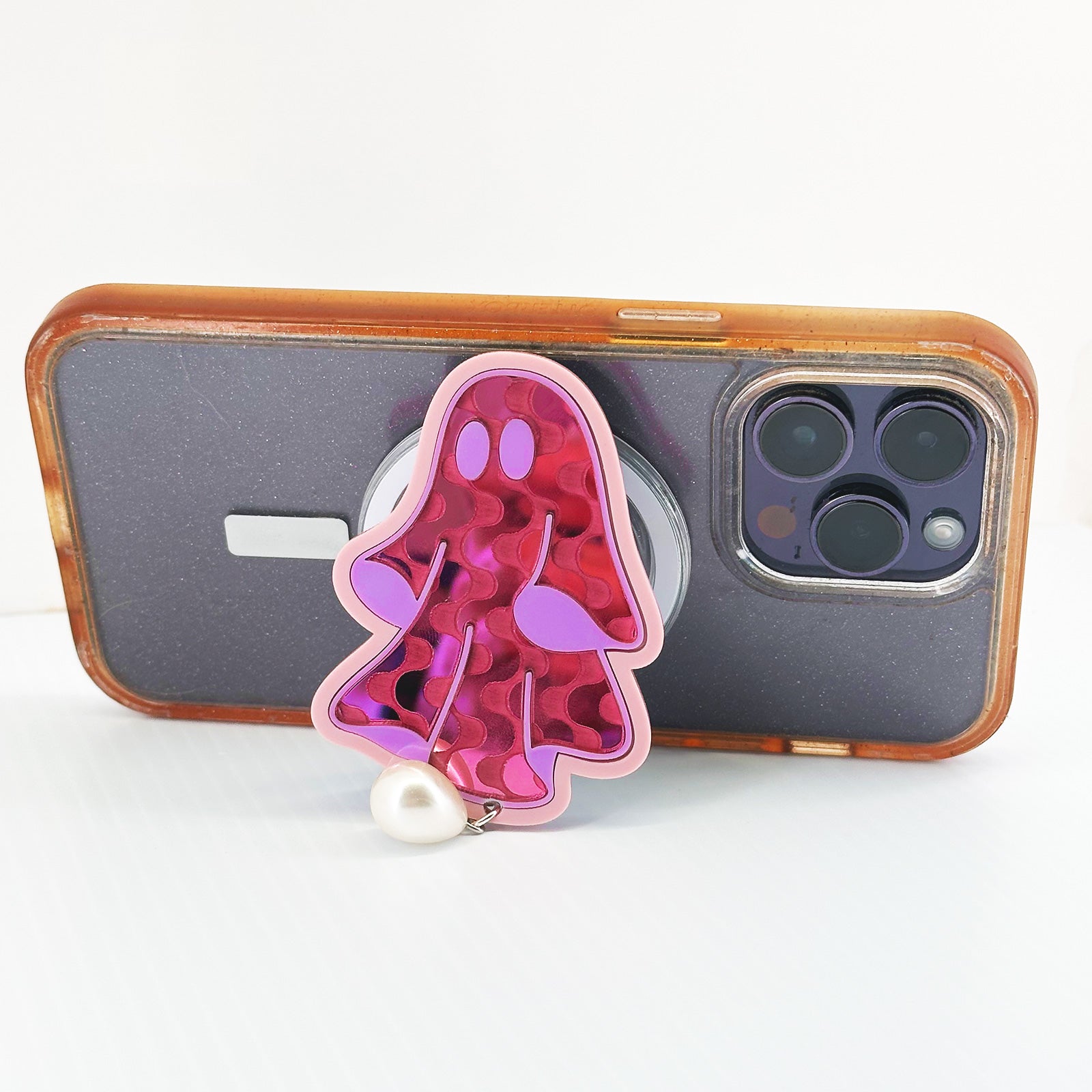Ghost Phone Charm