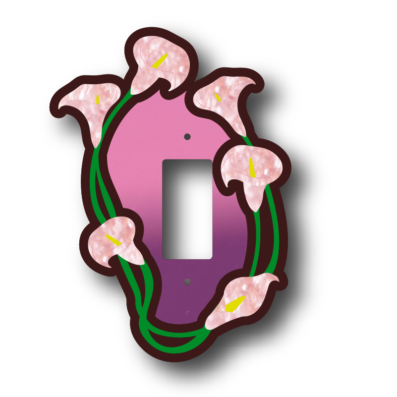 Gilded Lily Light Switch Cover