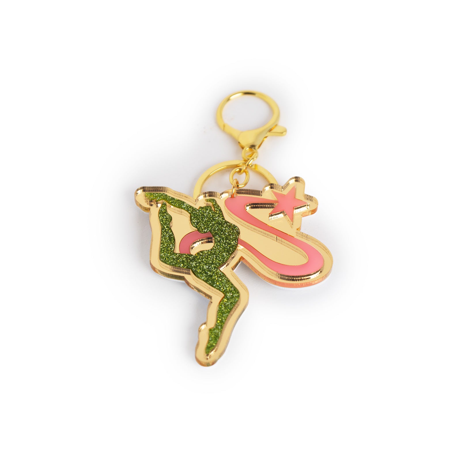 Starry Stag Leap Bag Charm