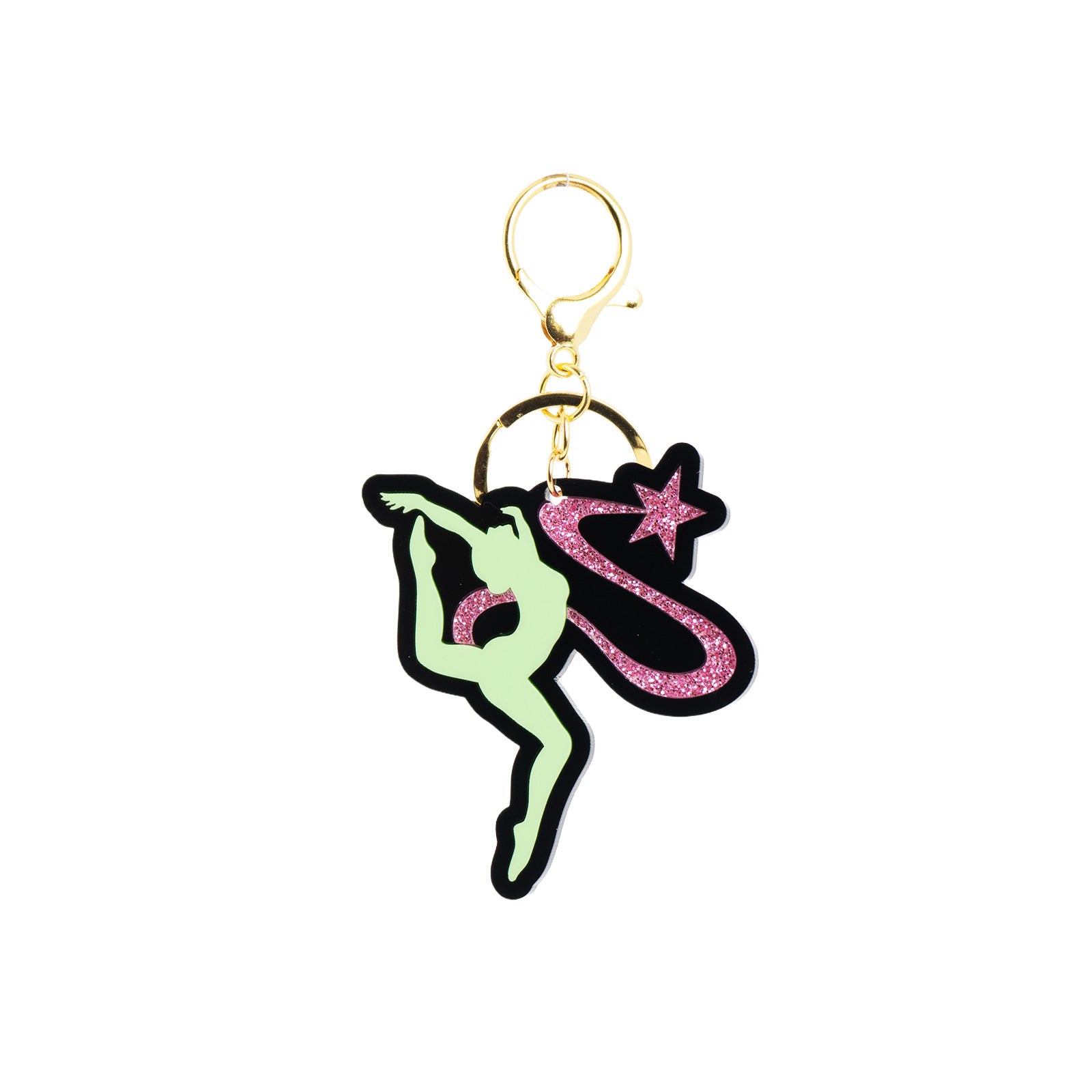 Starry Stag Leap Bag Charm