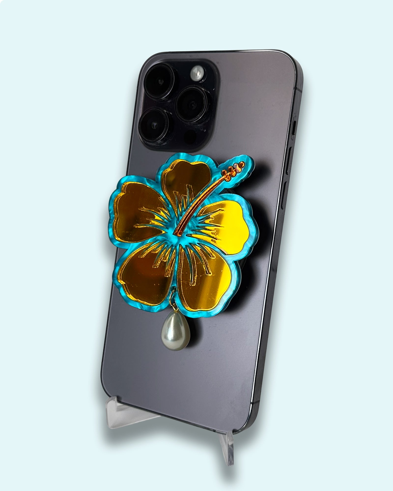 Hibiscus MagSafe Phone Charm
