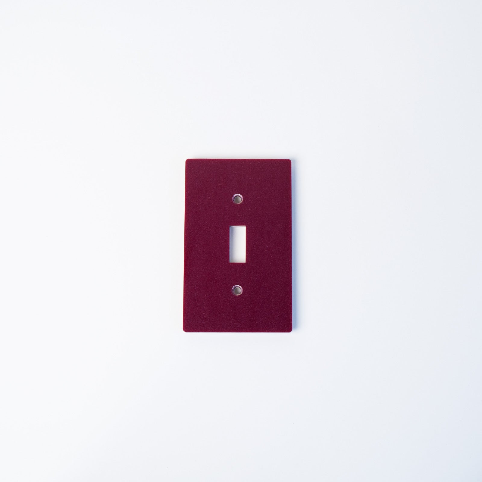 Single Flip Burgundy Shimmer Switch Sample