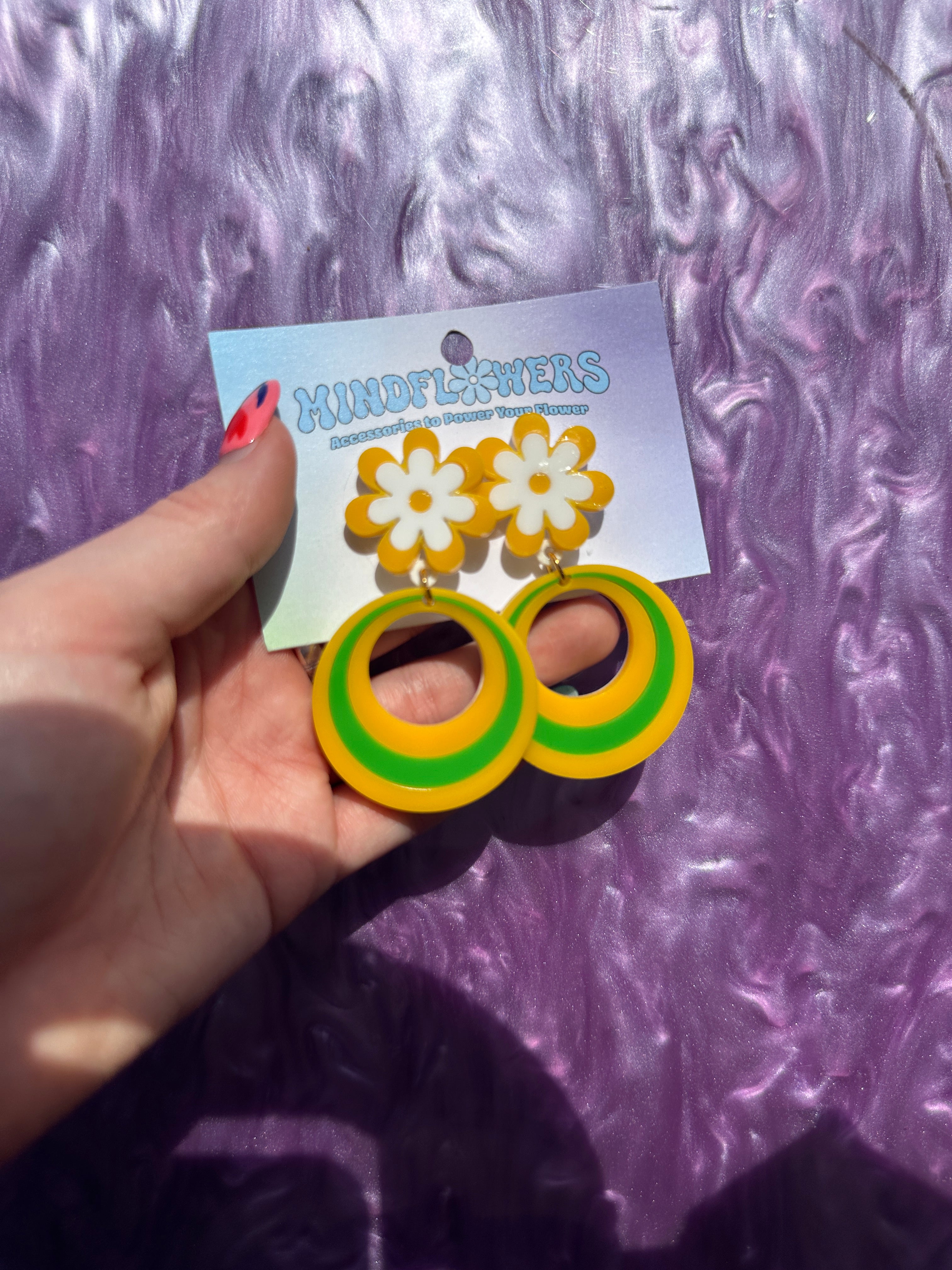 Modtastic Daisy Stud Earrings Sample Sale