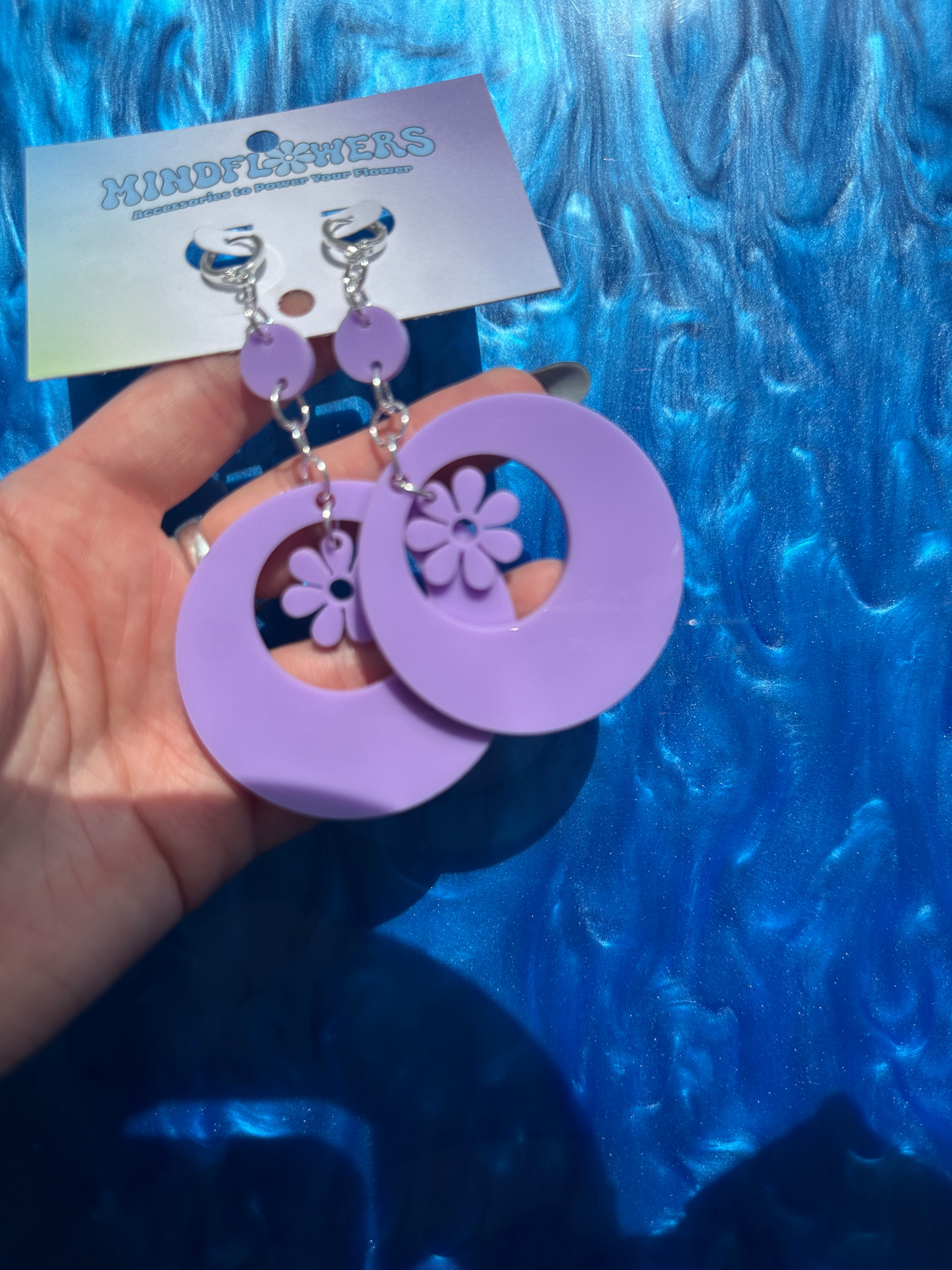 Hanging Daisy Mod Earrings Sample Sale