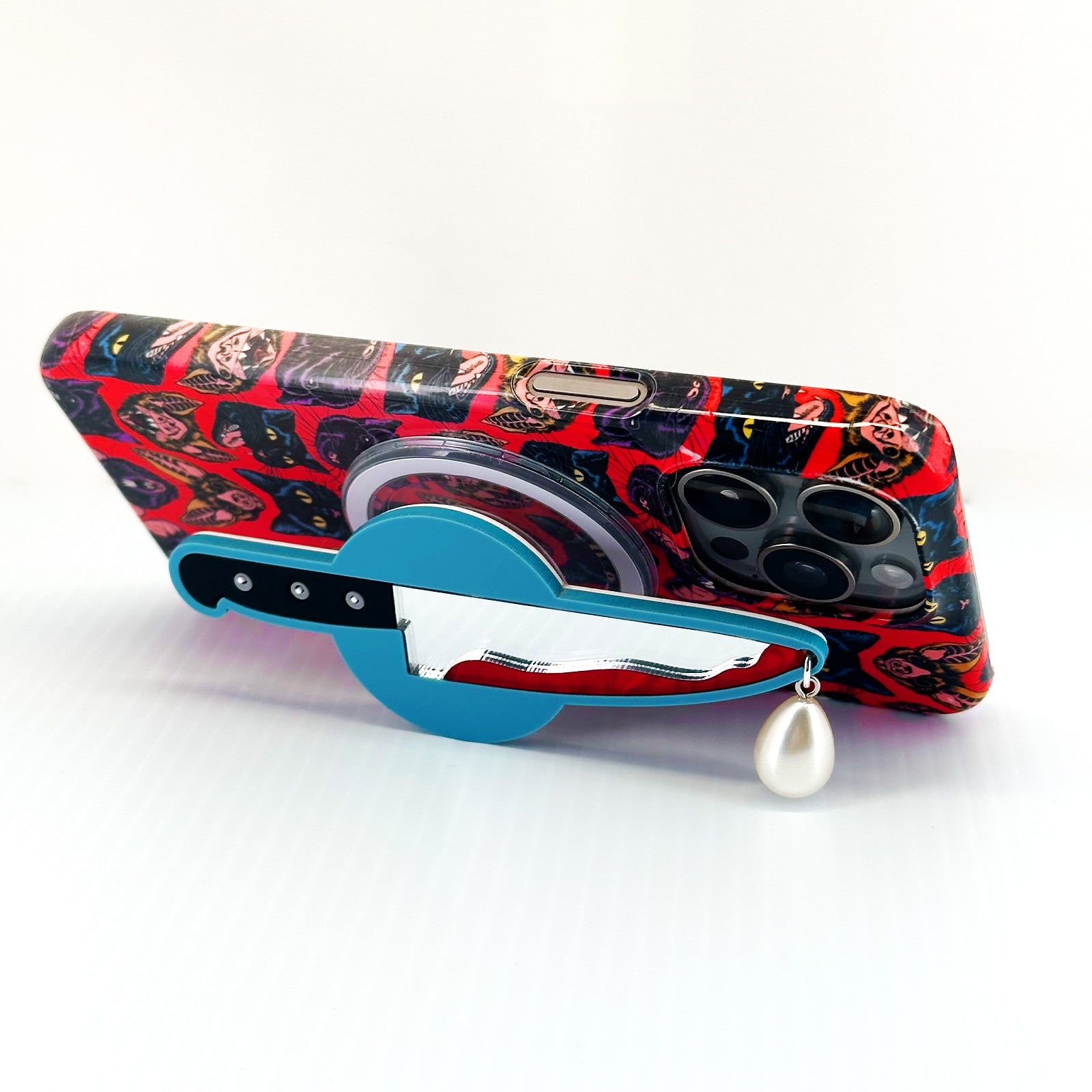 Knife Phone Charm