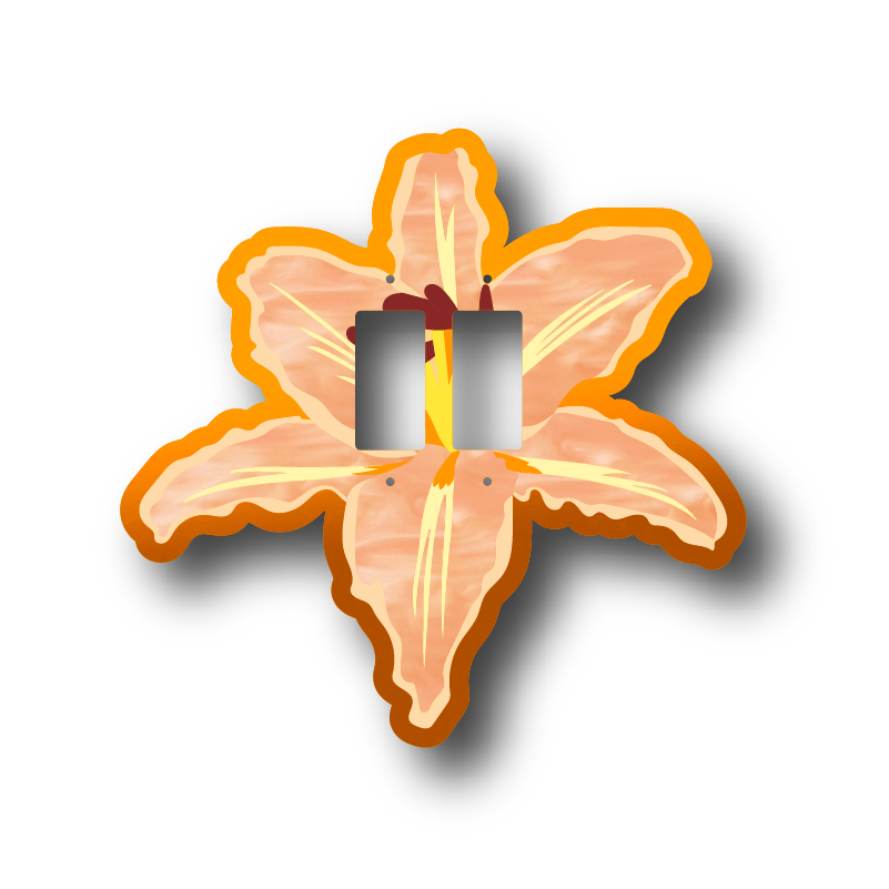 The Lily Light Switch Cover