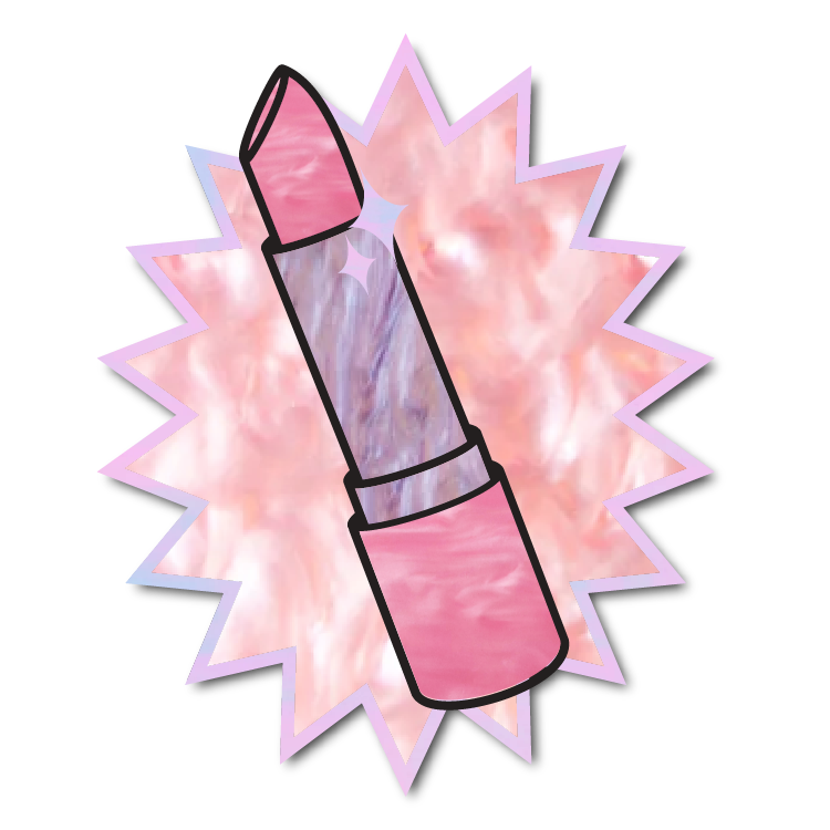 Glam Lipstick Wall Art