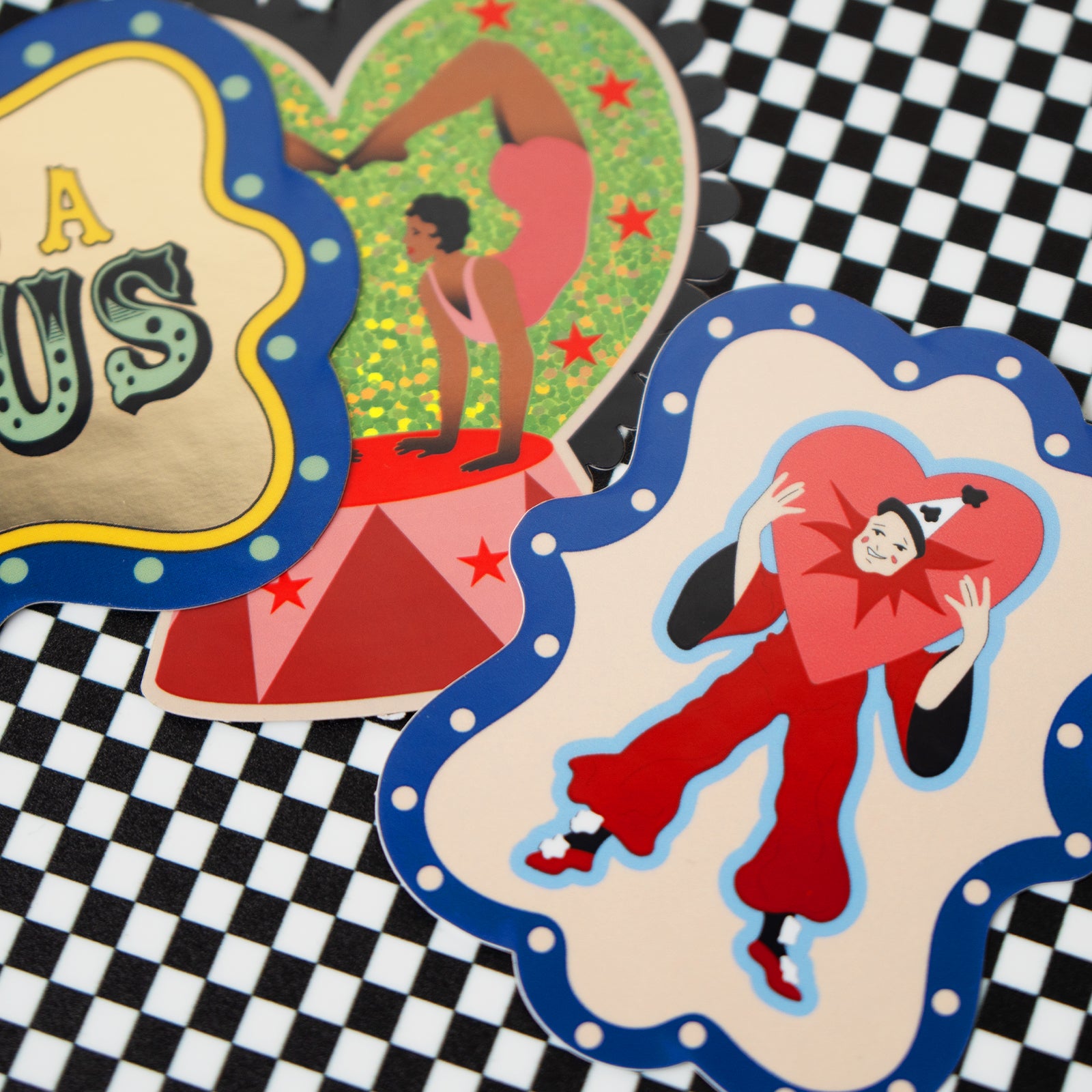 Live Is A Circus Sticker Pack