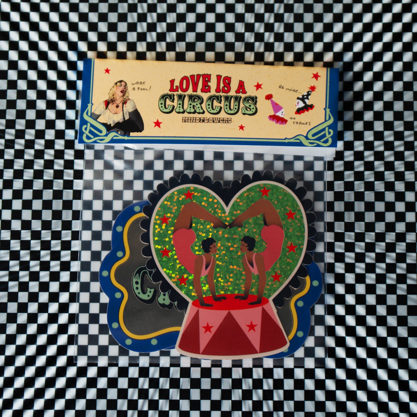 Live Is A Circus Sticker Pack