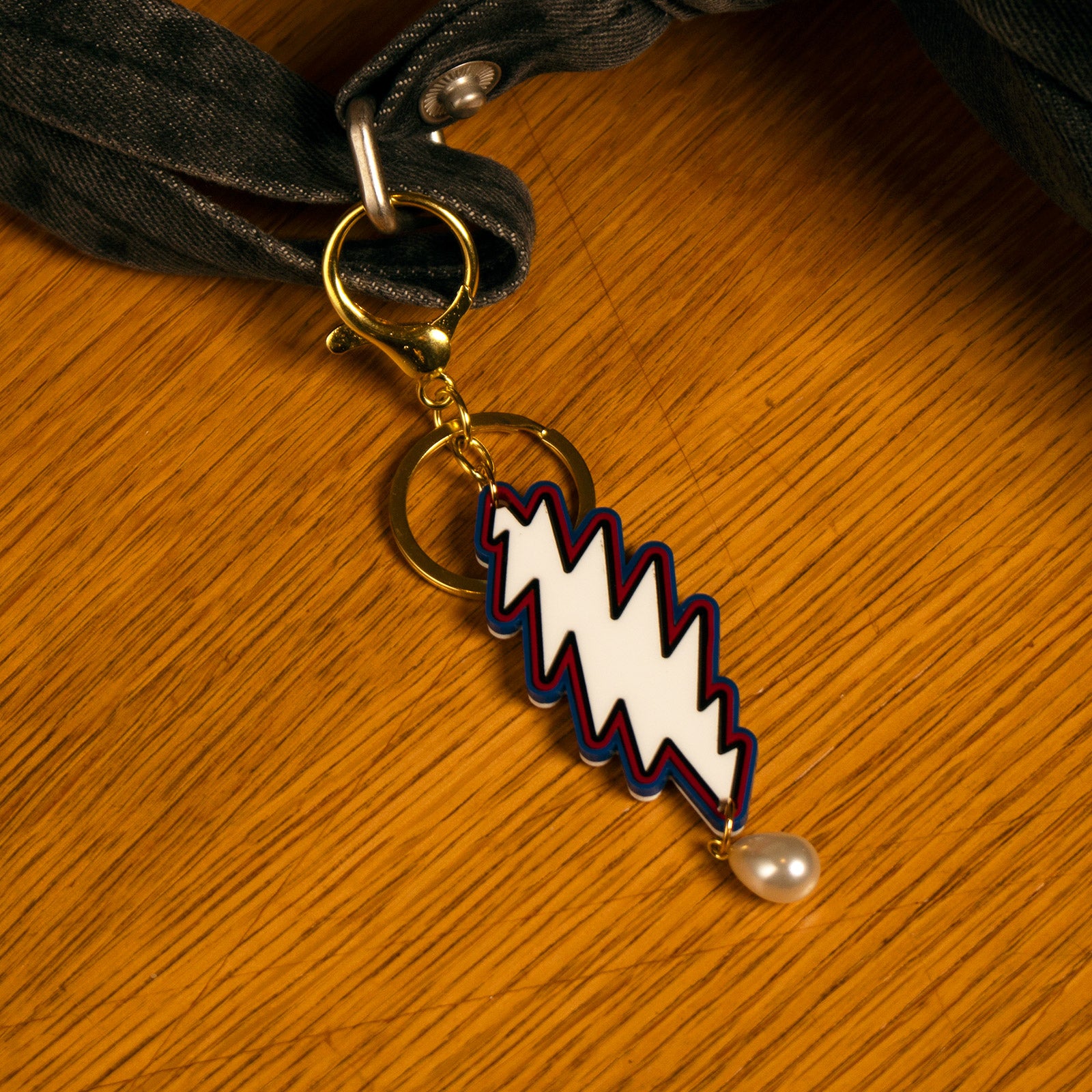 Stealie Bolt Bag Charm