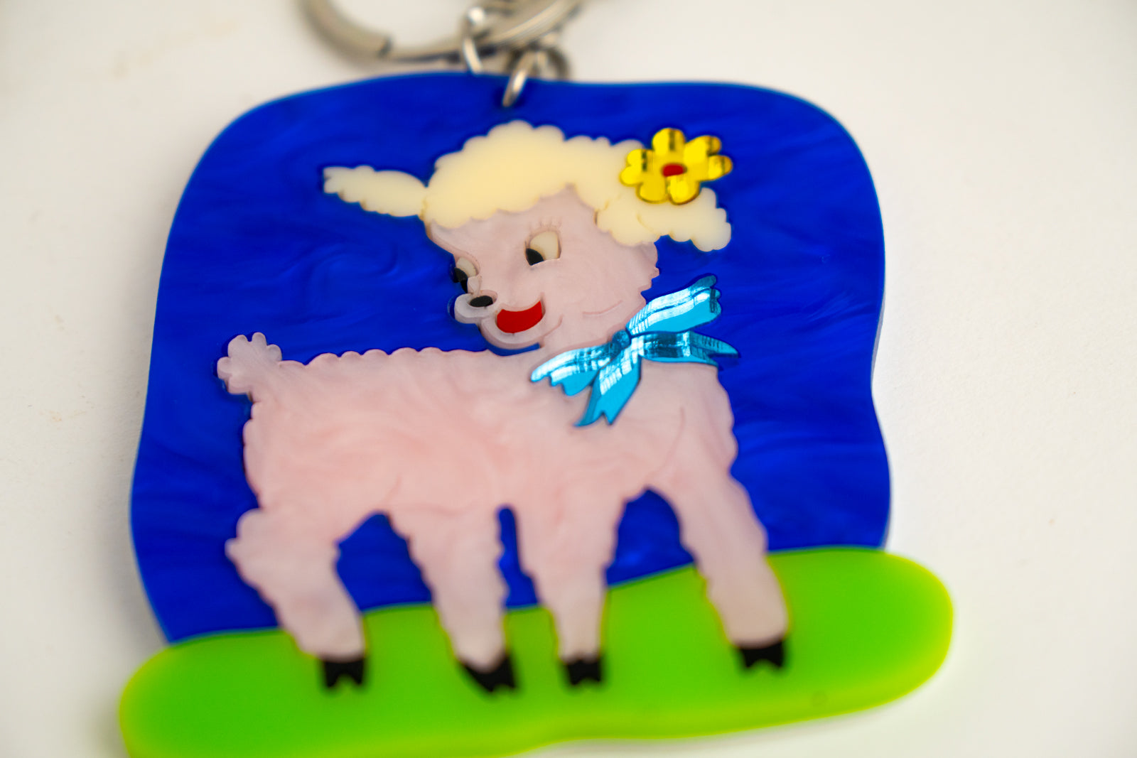Bb Lamb Bag Charm