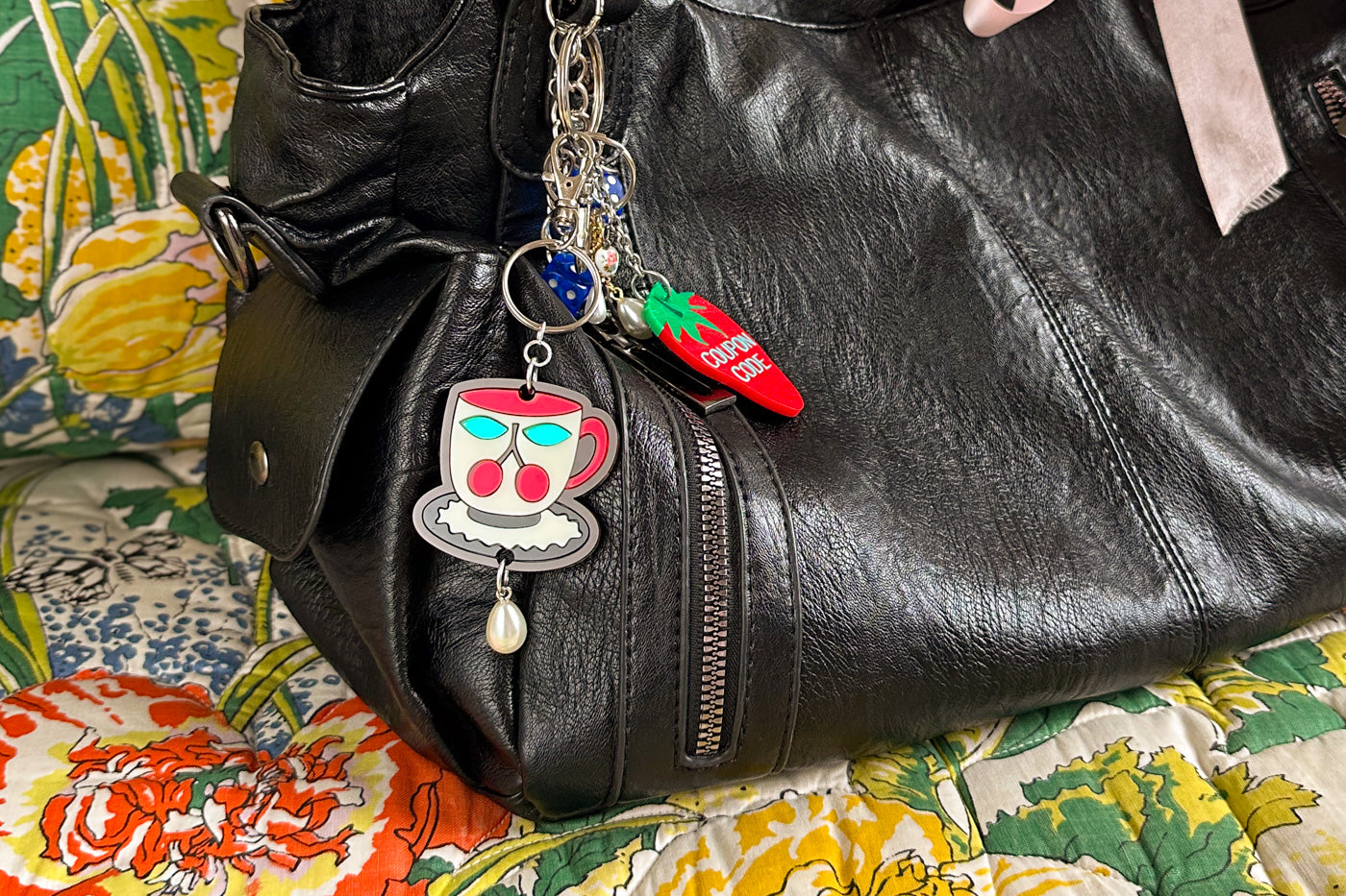 Teacup Bag Charm