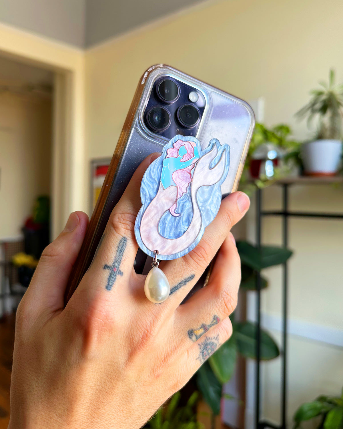 Mermaid Core Phone Charm Pack of 3