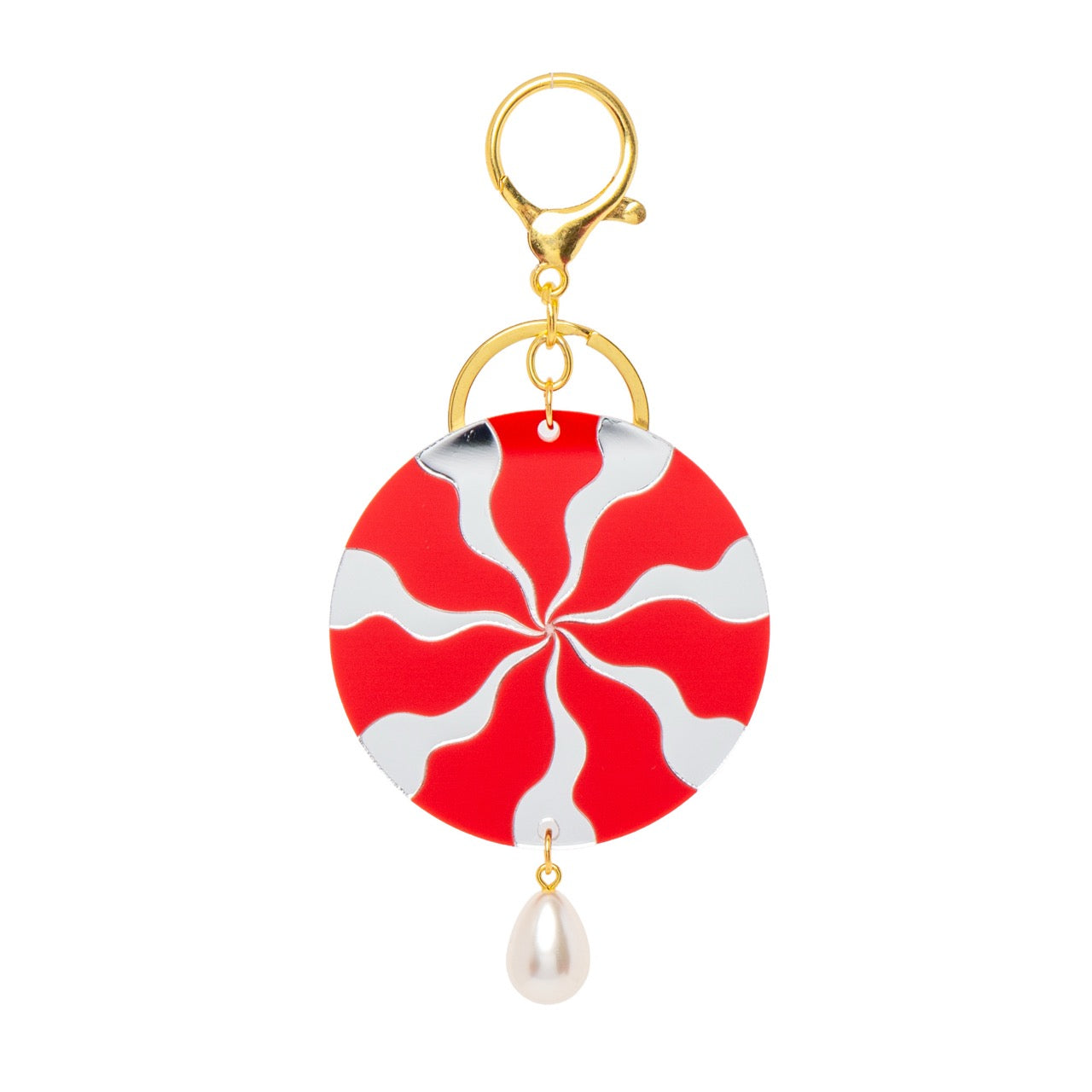 Peppermint Lane Bag Charm