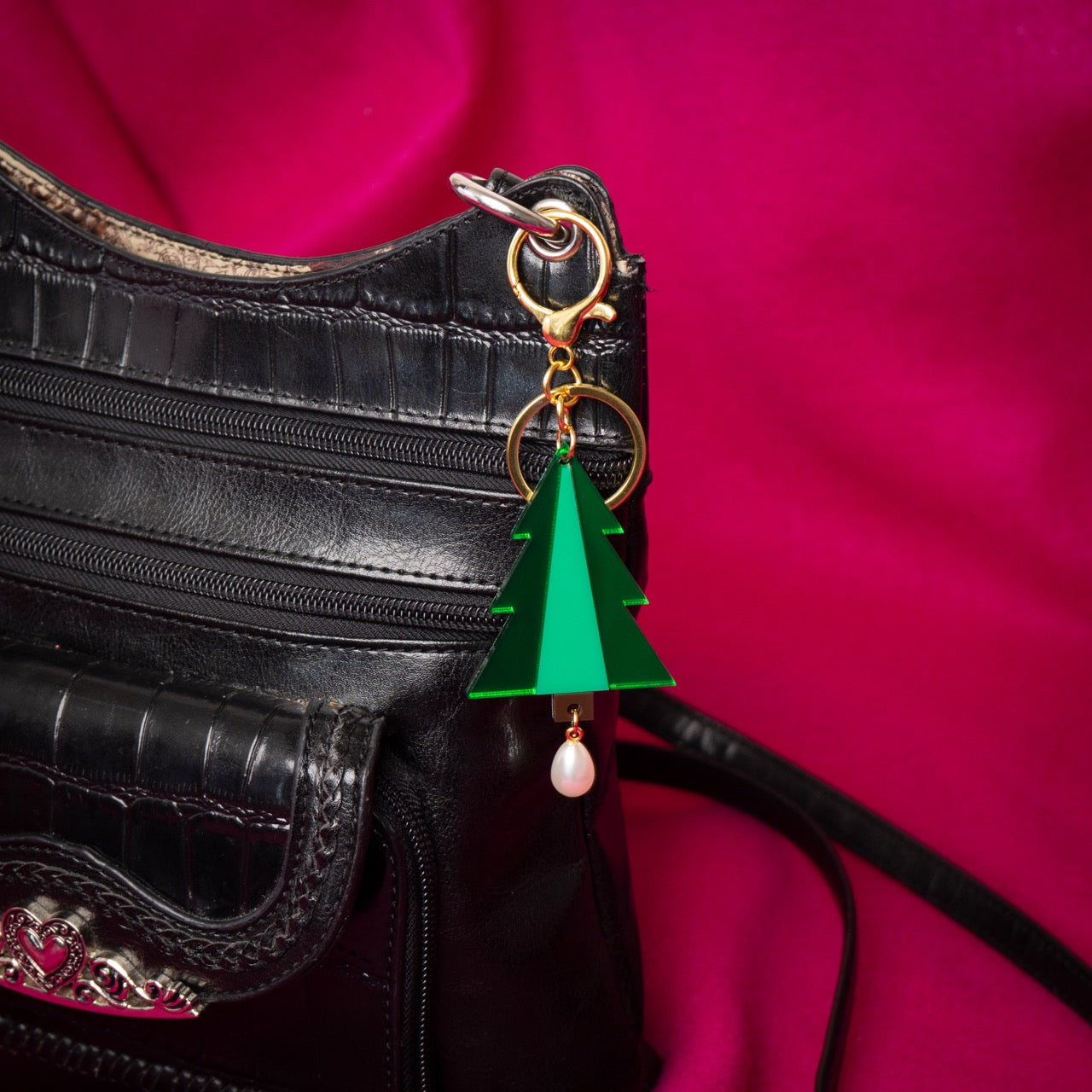 O Christmas Tree Bag Charm