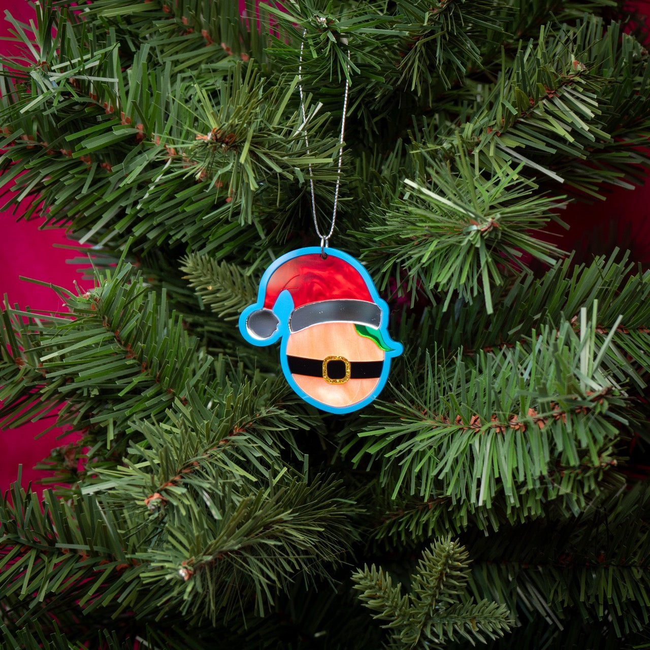 Peach on Earth Ornament